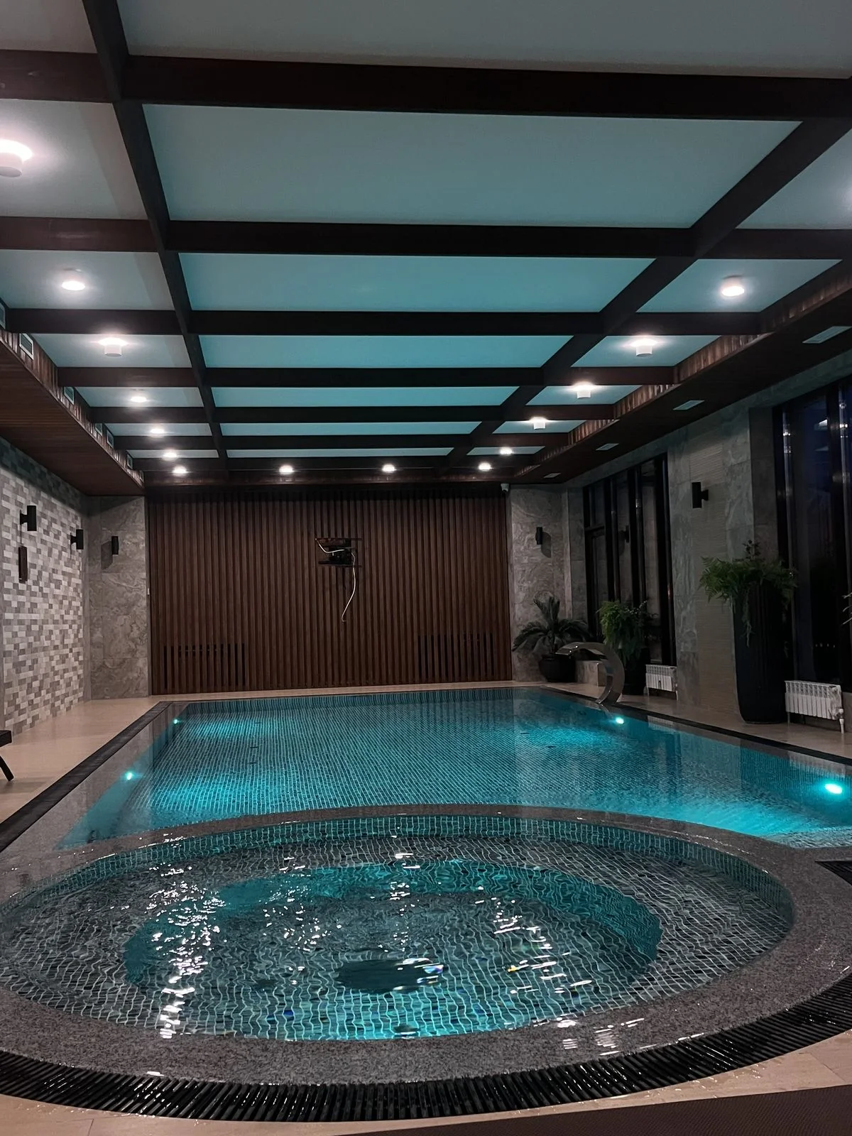 Wellness Duo 7, indoor spa бассейн